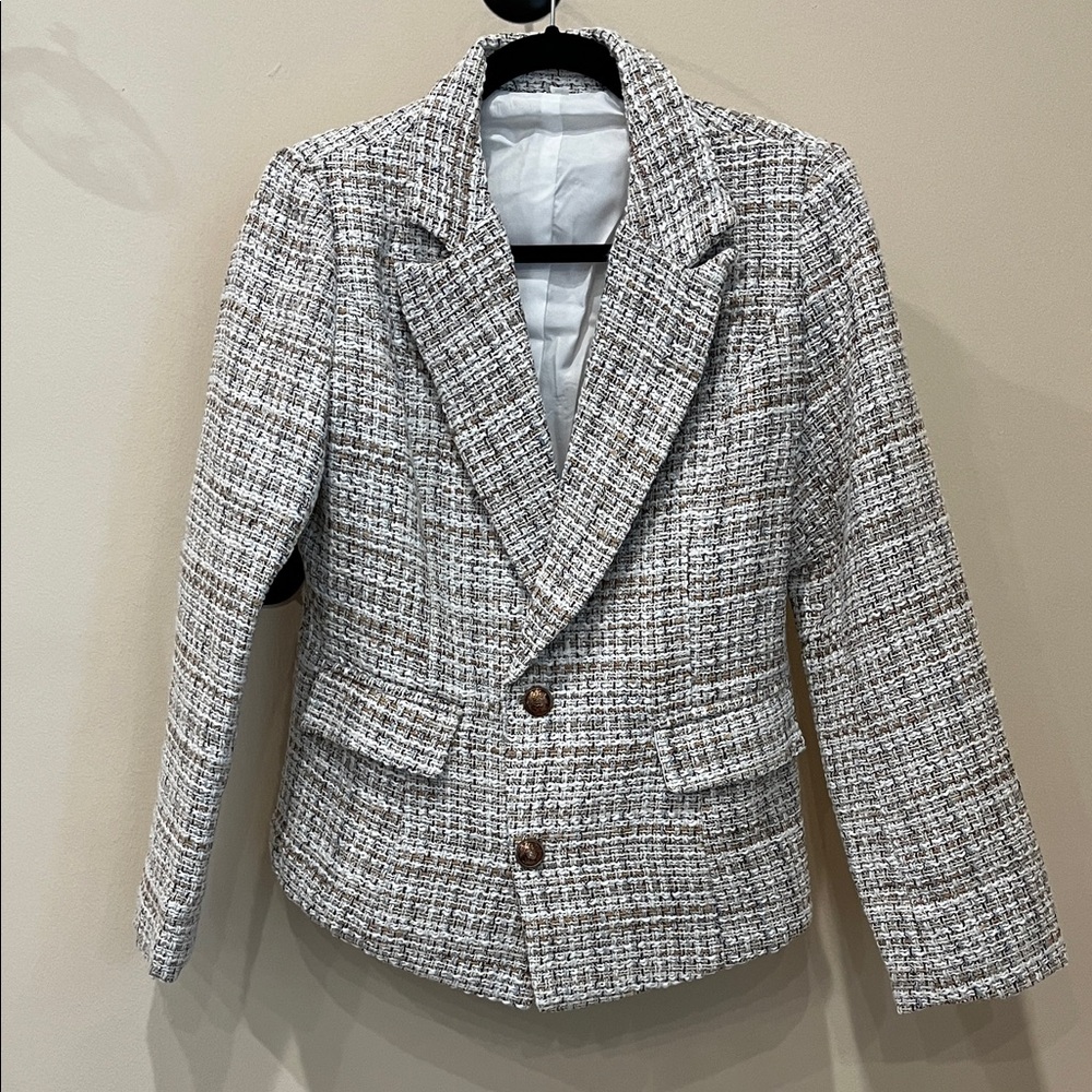 Classic Tweed Blazer